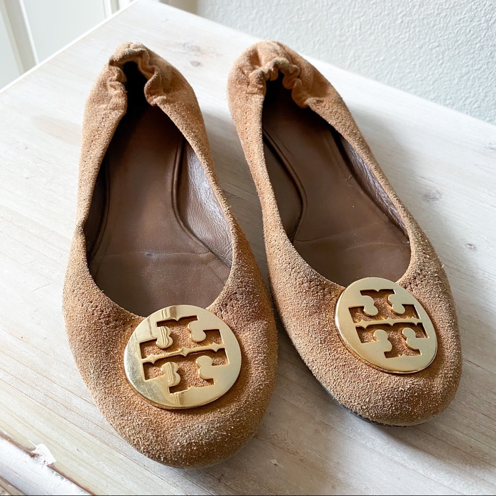Tory Burch Suede Flats